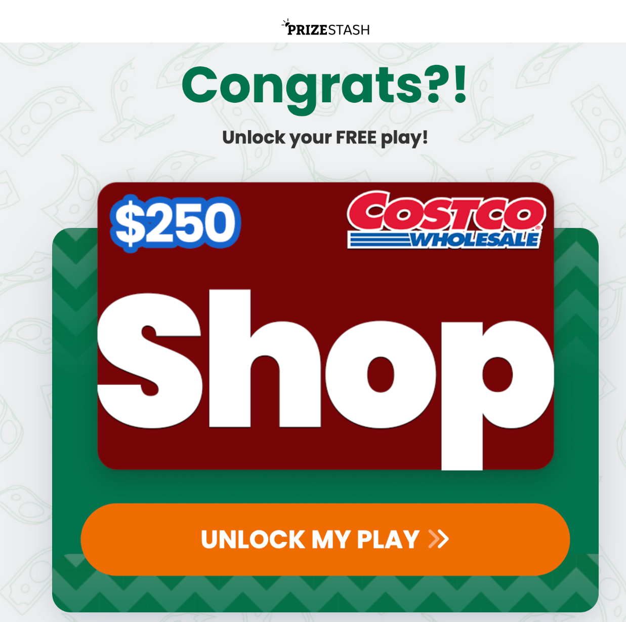 Prize Stash - Costco ($250) 